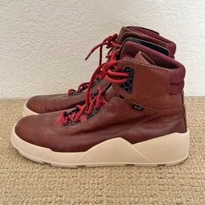 Adidas SLVR S400 Leather Sneaker Boots Size 9